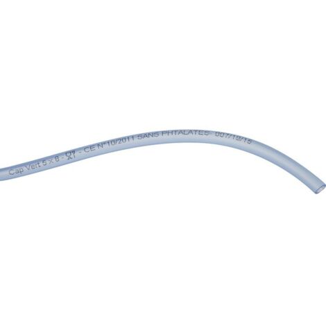 Tuyau Cristal 50 M - ø 5 X 8 Mm - Cap Vert