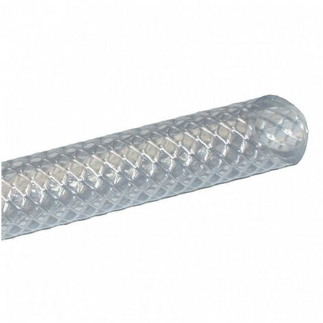 Flexible PVC transparent tressé pour AC et alim. 15 bar, Ø 10/15 - Les 25 m  - Air et Pulvérisation - Fournisseur de matériels pour air comprimé,  peinture, fluides et sablage