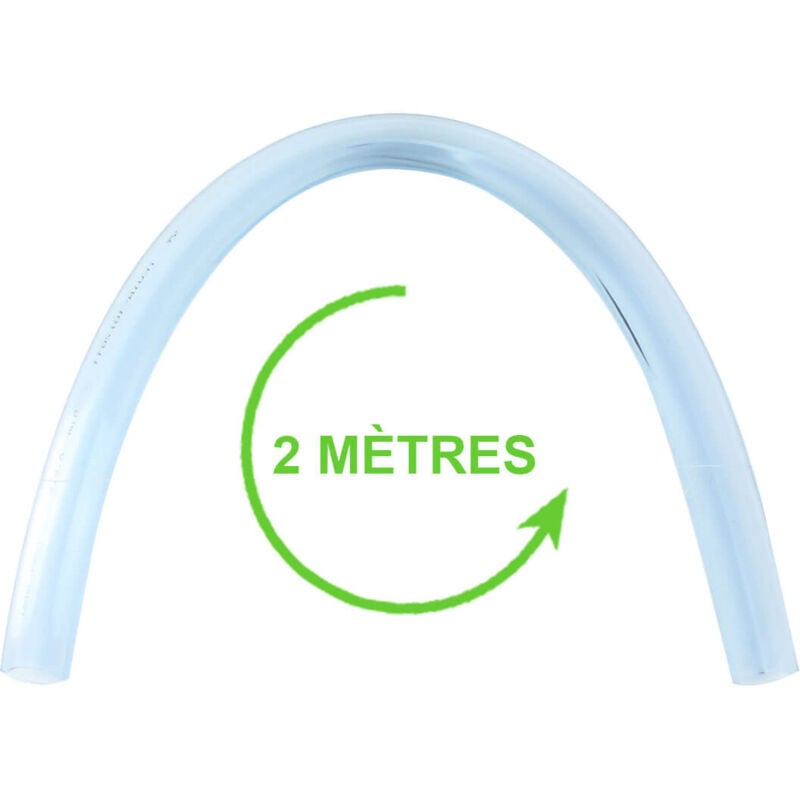 Tuyau Cristal diamètre 32 mm intérieur - longueur 2 mètres