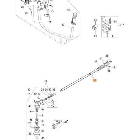 TUYAU D.28 ORIGINE EMAK 61252049R
