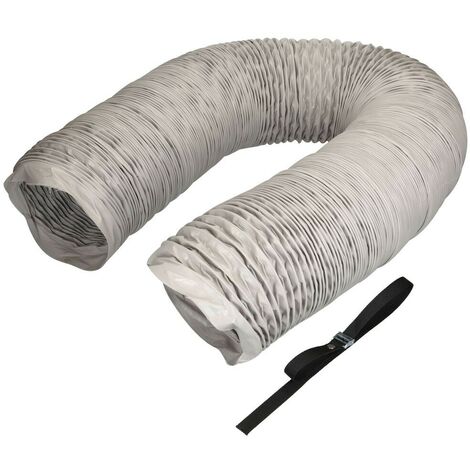 Tuyau d'air 7,6 m DN 205 avec sangle de fixation