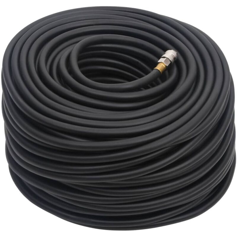 Vidaxl - Tuyau d'air hybride noir 0,6' 20 m caoutchouc et pvc