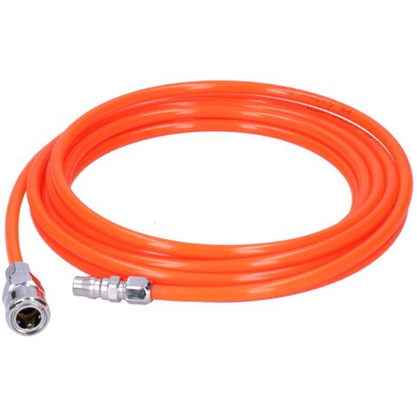 Tuyau d'air pour compresseur, tube de ventilation et d'échappement 5x8mm, norme japonaise, 5 mètres avec raccord