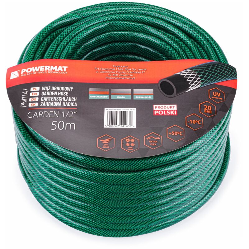 Tuyau D'arrosage 1/2' 50m