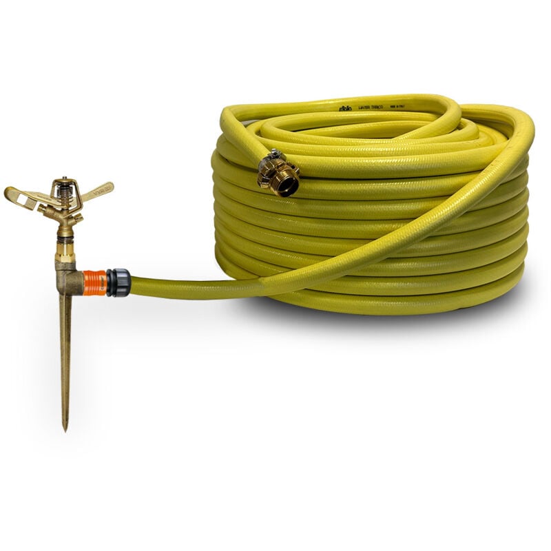 Kit d'arrosage 350 m² avec arroseur à batteur