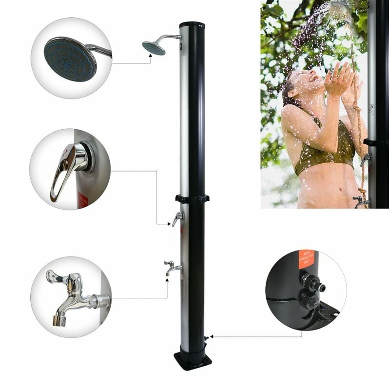 Tuyau d'arrosage 6 plis profi 20 mètres de tuyau d'arrosage 1/2 pouce Tuyau d'arrosage pvc résistant à la torsion et au vrillage de l'eau