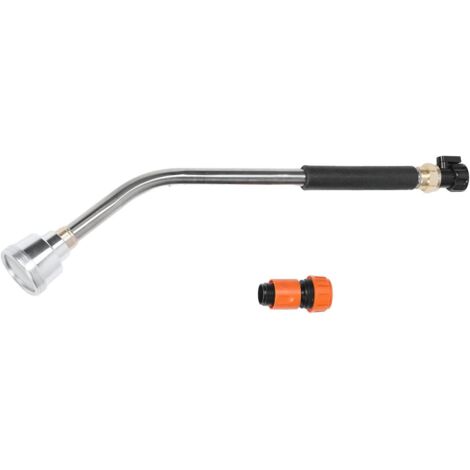 Tuyau D'arrosage Arrosage Légumes Pistolet de Douche Ménage Pépinière Agricole Buse en Aluminium Longue pour arrosé (60CM) - 60CM