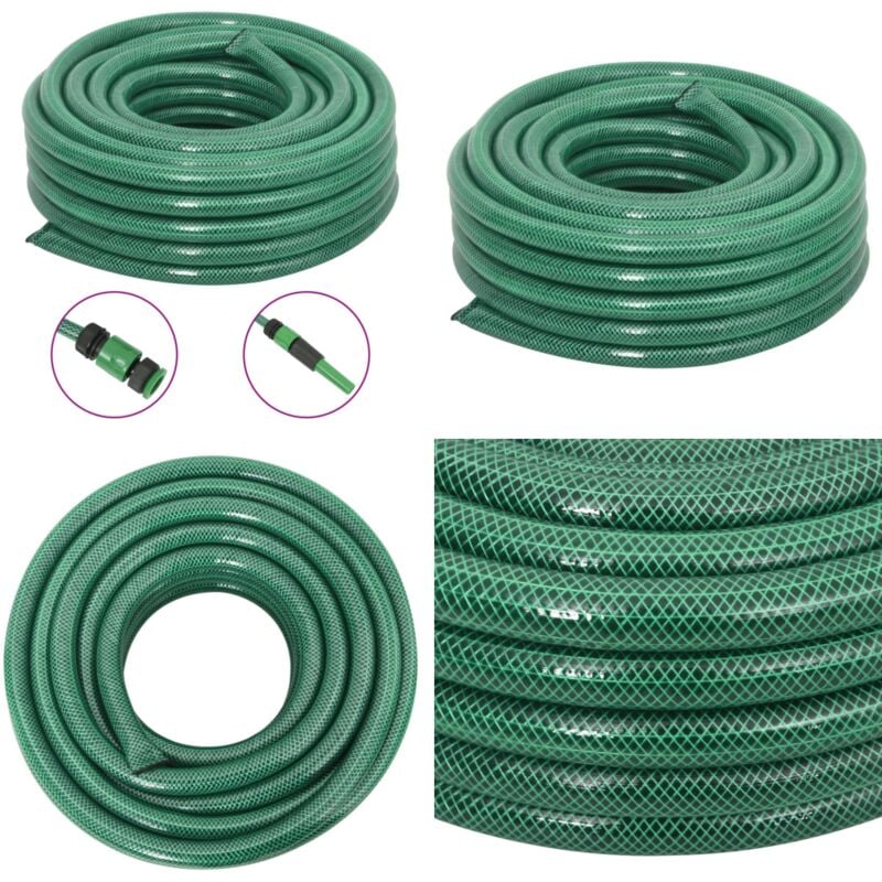 Tuyau d'arrosage avec jeu de raccords vert 0,75 50 m PVC - tuyau d'arrosage - tuyaux d'arrosage - Home & Living