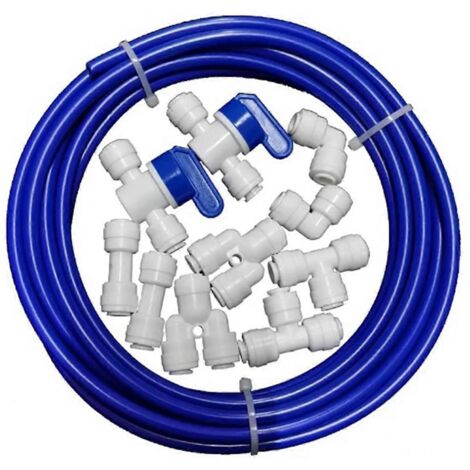 Tuyau d'arrosage, diamètre extérieur 1/4 pouce, longueur 32,8 pieds (10 mètres)