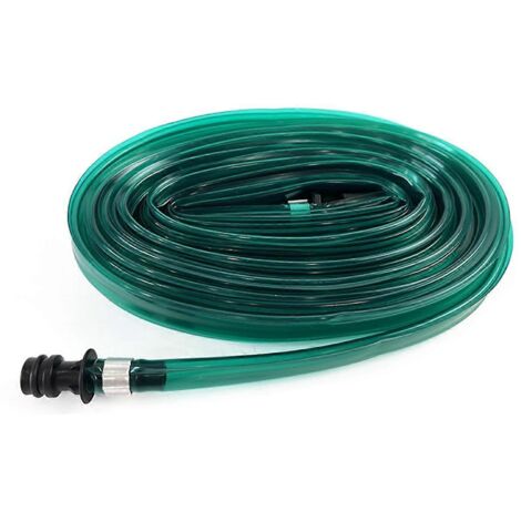 Tuyau d'arrosage en PVC. Tuyau pénétrant de refroidissement, tuyau d'arrosage automatique de 7,5 mètres.