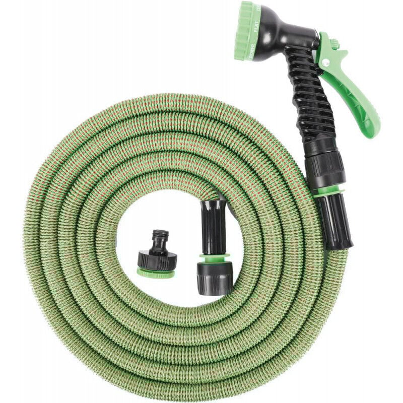 Tuyau d'arrosage ext. jusqu'à 30m Classic avec jeu de ferrures plastique