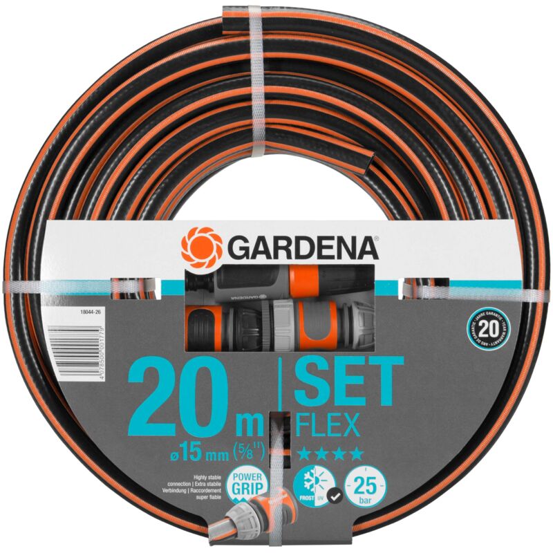 Gardena - Tuyau d'arrosage Comfort flex 15 mm 20m (18044-26)
