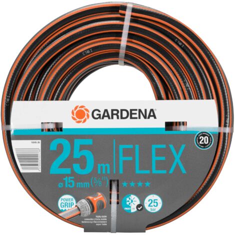Tuyau d'arrosage Comfort Flex GARDENA - diamètre 15mm - 25m 18045-26
