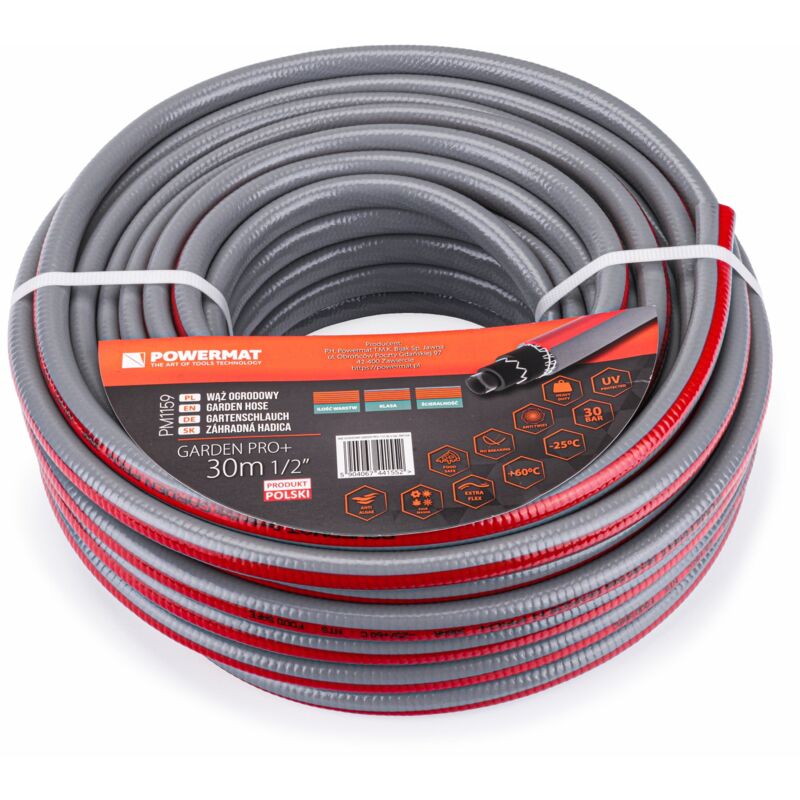 Tuyau D'arrosage Garden Pro+ 1/2' 30m