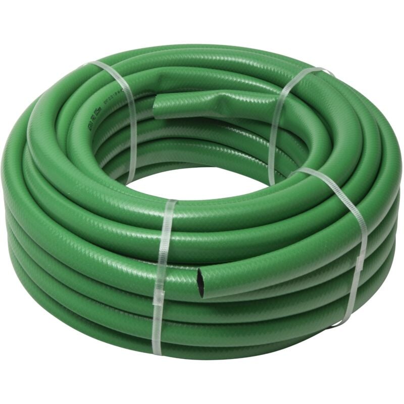Tuyau d'arrosage guipé Ø25mm vert Werka Pro 20m