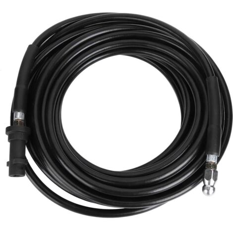 Tuyau d'arrosage haute pression de 15 m - Outil de nettoyage pour canalisations - Pour Karcher srie K Accessoire pour nettoyeur haute pression