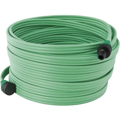 Tuyau souple, perforé, équipé pour micro-irrigation - 15 m - CAP VERT