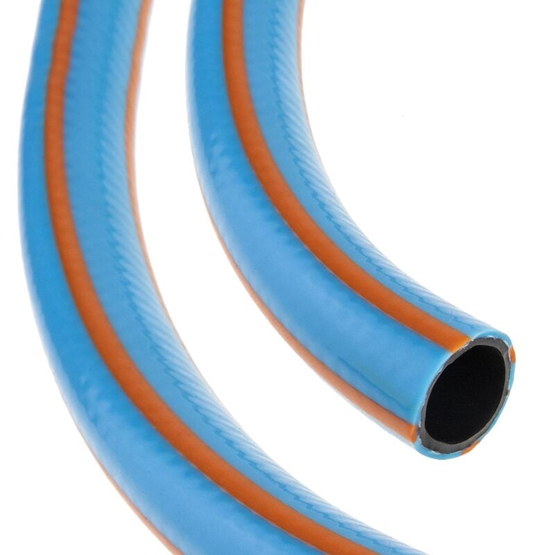 Prixprime - Tuyau d'arrosage professionnel bleu et orange 50 m