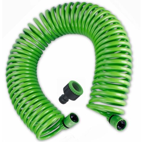 Tuyau d'arrosage spiralé 10 m