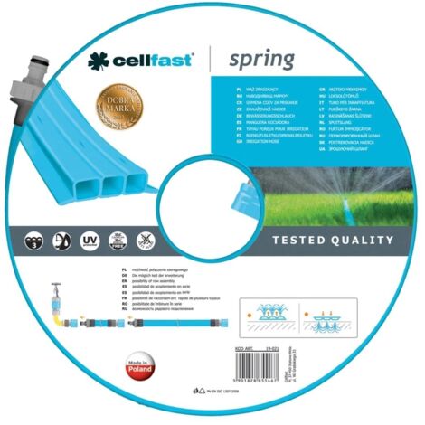 Tuyau d'arrosage SPRING CellFast de 15 m