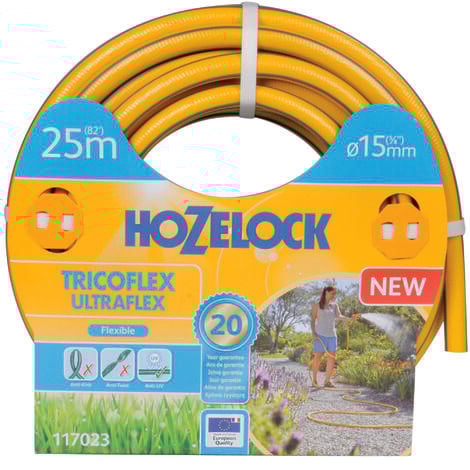 Tuyau d'arrosage Ultraflex - HOZELOCK - Tuyau diam 15mm 25m - Garantie 20 ans