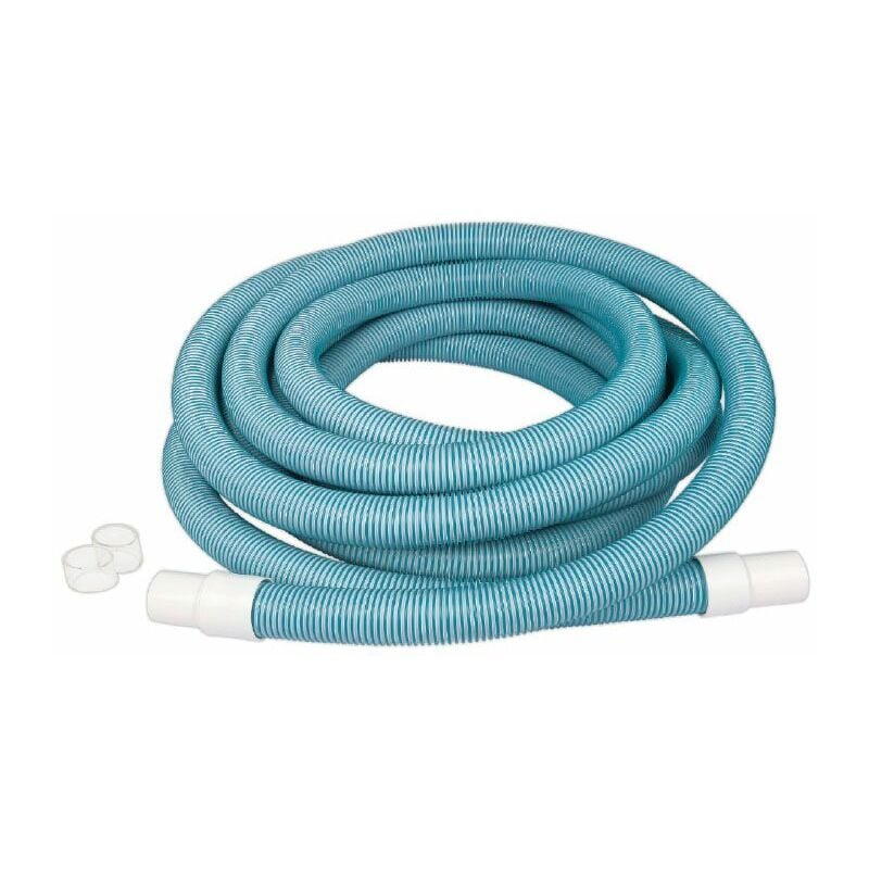 Tuyau d'aspirateur piscine flexible 8M - diametre 38MM - avec 2 adaptateurs de diametre 32MM - 411023 - Bayrol