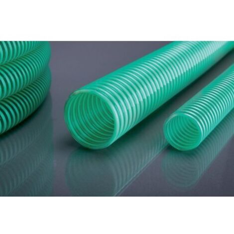 Tuyau d'aspiration et à haute pression PVC APDatec 10 vert/trans. 32x2,8mm 25m