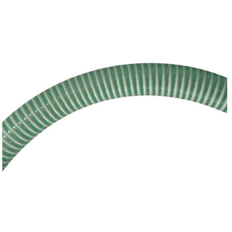 Tuyau d'aspiration et de convoyage spiralé D. intérieur 50 mm vert 3,3 mm longueur 50 m