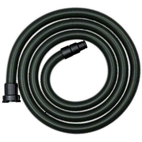 Tuyau d'aspiration Metabo, Ø 35 mm, longueur 4,0 m, raccords 58 mm/ 25 mm à l'intérieur/ 35/45 mm à l'extérieur, conducteur d'électricité