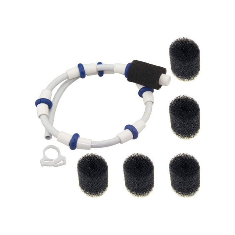 Boed - Tuyau de balayage du nettoyeur de piscine B5 Tuyau de queue + 5 pièces de rechange en coton compatibles avec Polaris