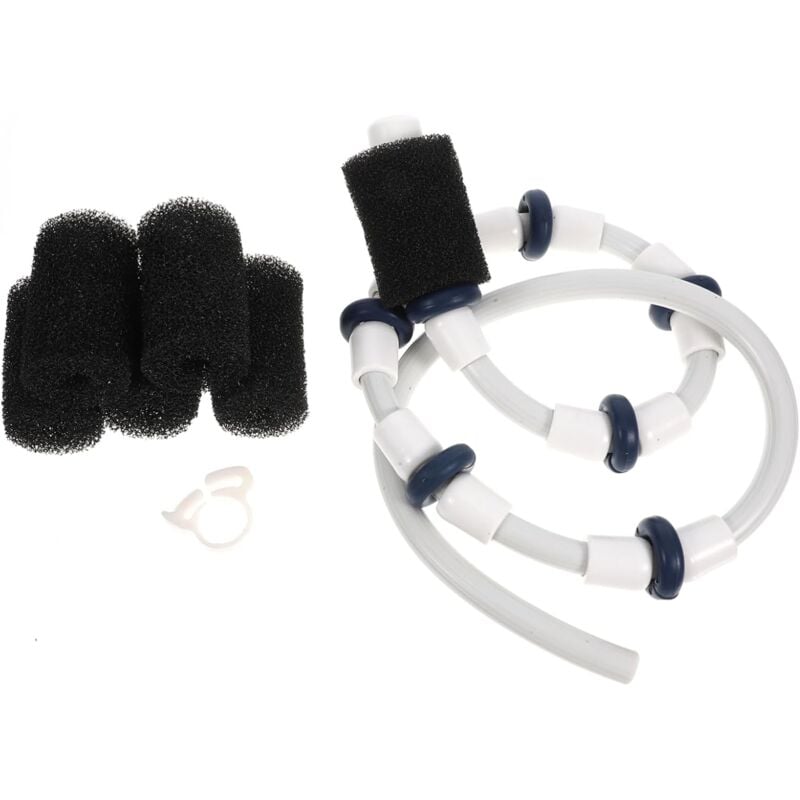 Tuyau de Balayage pour Nettoyeur de Piscine B5 Tube de Queue de Rechange 5 Cotons de Rechange Nettoyage Automatique de la Piscine de Piscine