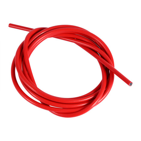 Tuyau de botier de cble de frein de vélo de route de 5 mm (rouge/cble de frein)