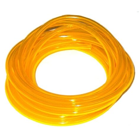 Tuyau de carburant en pvc YELLOW FLEX pour débroussailleuses, tronçonneuses et taille-haies