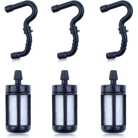 Tuyau de Carburant et Filtre Kit pour STIHL MS170 MS180 017 018 Tronçonneuse1130 358 7701 Remplacement Pièces avec Filtre à Carburant