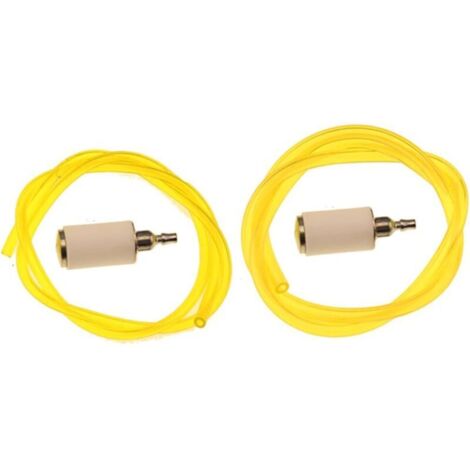 Tuyau de carburant + filtre à carburant pour tronçonneuse Poulan Craftman 530069216 530069247 0,08" x 0,14" 3/32" x 3/16"