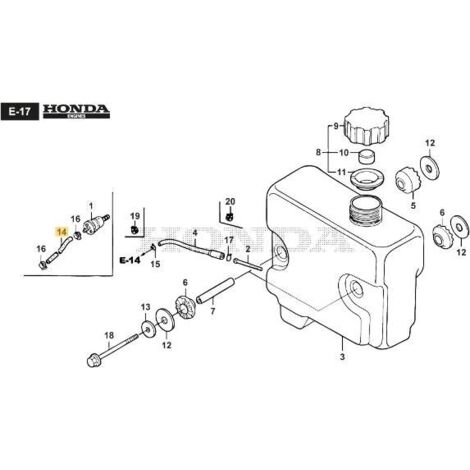 TUYAU DE CARBURANT ORIGINAL STIGA - 118552270/0