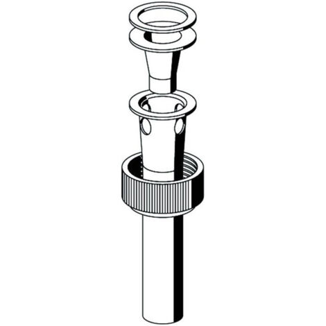 Tuyau de chasse d'eau Belgaqua chromé SCHELL