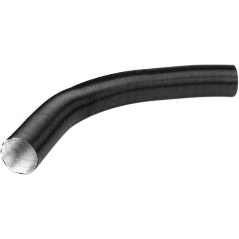 Tuyau de chauffage aluminium 60 mm – Résistant aux chocs et aux flammes – Extensible jusqu'à 800 mm – Pour chauffage à air chaud