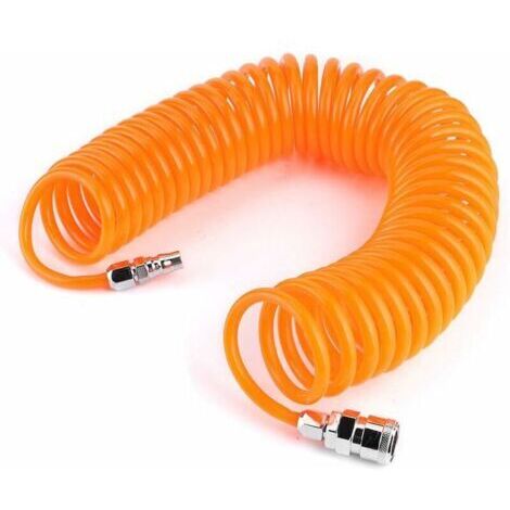 Tuyau de compresseur d'air 9m/29.5ft système de tuyauterie d'air tuyau de recul ligne tuyau de ressort Tube bobine outils