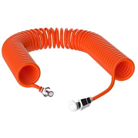 Tuyau de compresseur d'air 9m/29.5ft système de tuyauterie d'air tuyau de recul ligne tuyau de ressort Tube bobine outils tubo flexible aire espiral