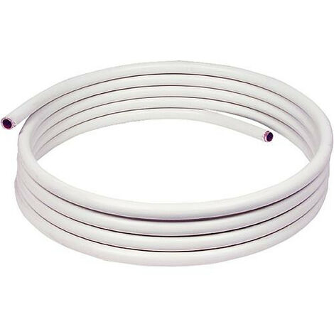 Tuyau de cuivre sous gaine plastique couronne de 25 m - 18 x 1,0 mm DIN-EN 1057