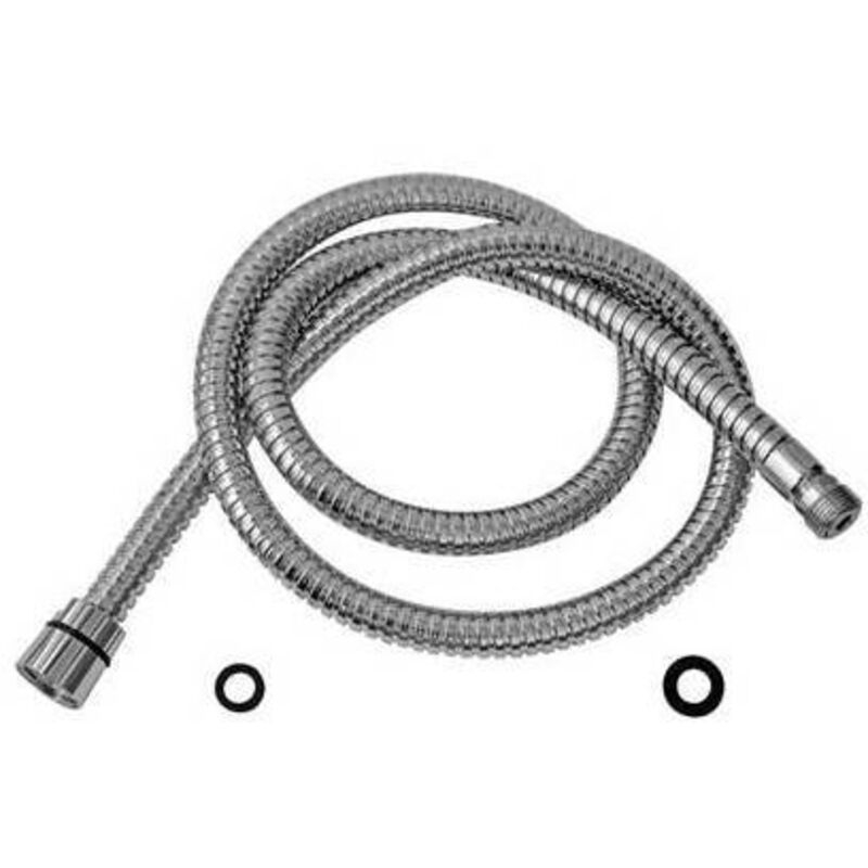 Tuyau de douche double couture 1/2 f x 3/8 m