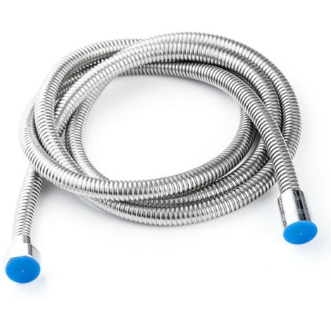 Tuyau de douche en acier inoxydable 304. tuyau de douche. tuyau de chauffe-eau de salle de bain. tuyau de douche. interface standard à 4 points (diamètre intérieur du connecteur 1/2 pouce) longueur 3M