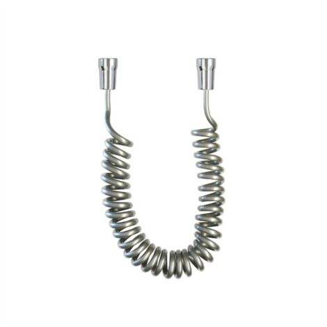 Tuyau de douche en spirale extensible jusqu'à 300 cm PVC F.F. 1/2"  Tecom
