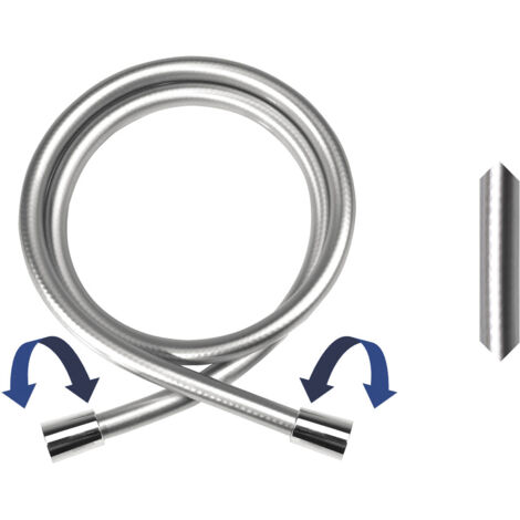 Tuyau de douche STEDO "Silver" 1250mm ASW
