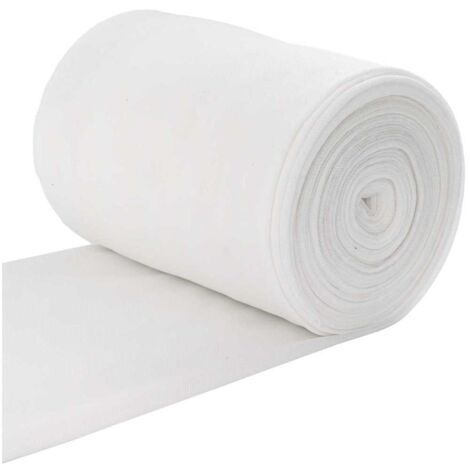 Tuyau de Drain Blanc 16 x 2000 cm tissu CFW825789