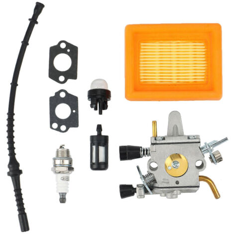 Tuyau de filtre à air et à carburant pour carburateur Stihl FS400 FS450 FS480 SP400 Zama C1Q-S34H Carb 41281200651