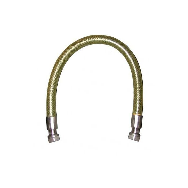 Maral - Tuyau de gaz en acier inoxydable F1/2-F1/2 150 Mg-Flex Coated