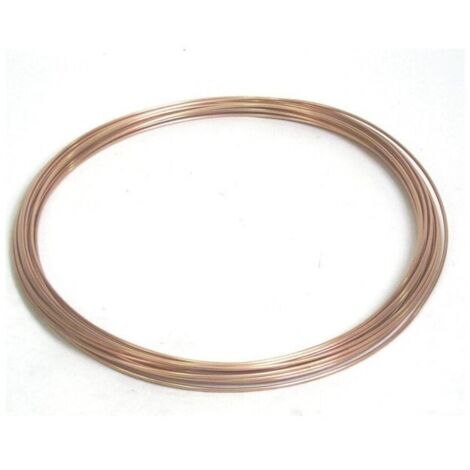 Tuyau En Cuivre Souple 2m - 6mm Diamètre Extérieur | Pour Réfrigérateur, Climatiseur Ou Congélateur | Flexible Et Résistant