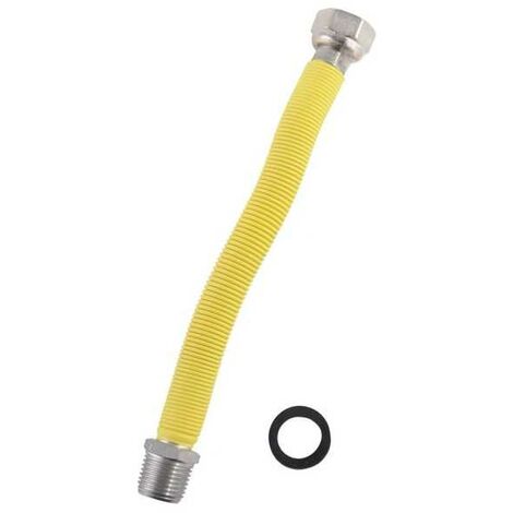 Tuyau de gaz en inox M3/4"-F3/4" 20,0/40,0 extensible